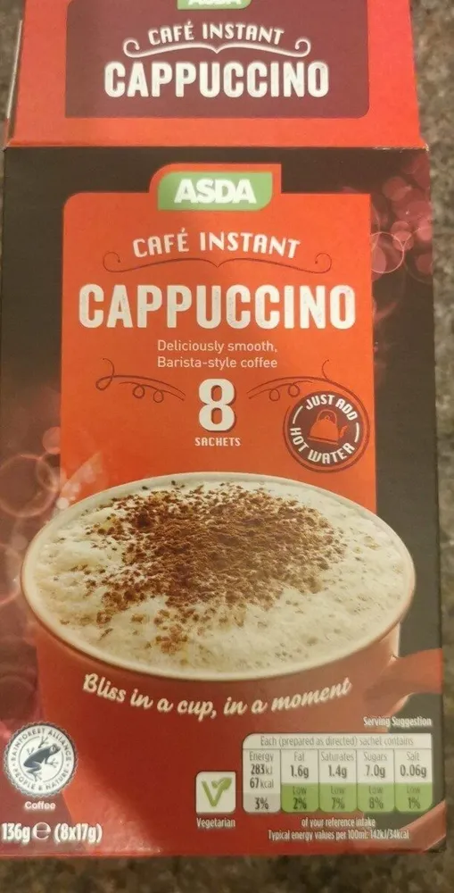 Cappuccino Cafe Instant