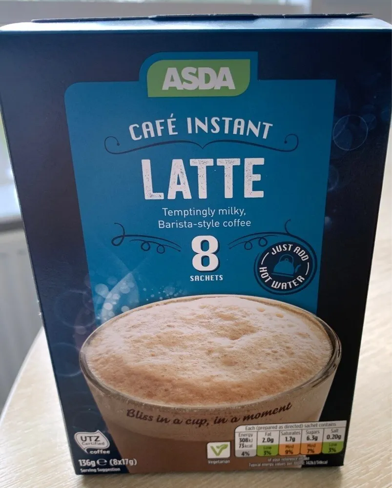 Café instant latte