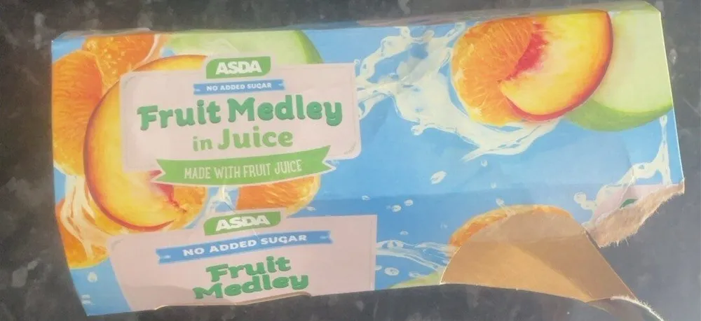 Fruit medly in juice