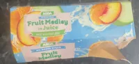 Fruit medly in juice