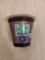 Blackcurrant flavour jelly pot