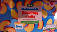 Peaches in jelly