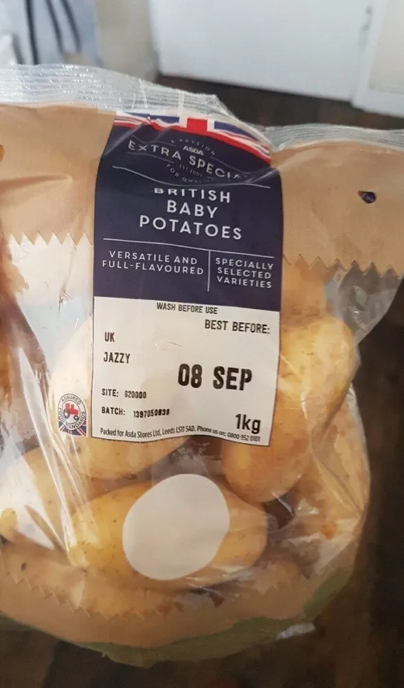 British baby potatoes