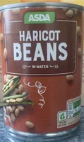 Haricot beans in water