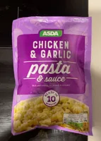 Chicken & garlic pasta & sauce