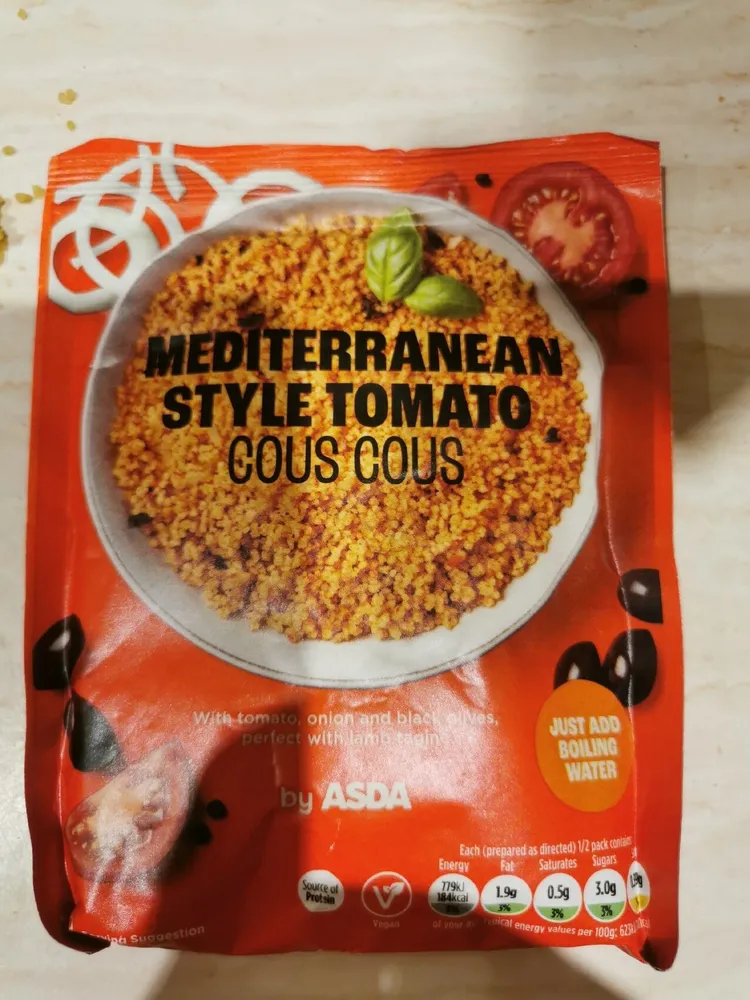 Mediterranean Style Tomato Cous Cous