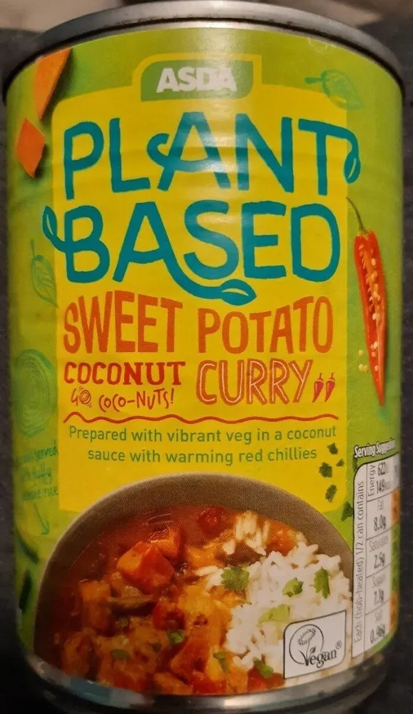 Plant Based Sweet Potato Coconut Curry