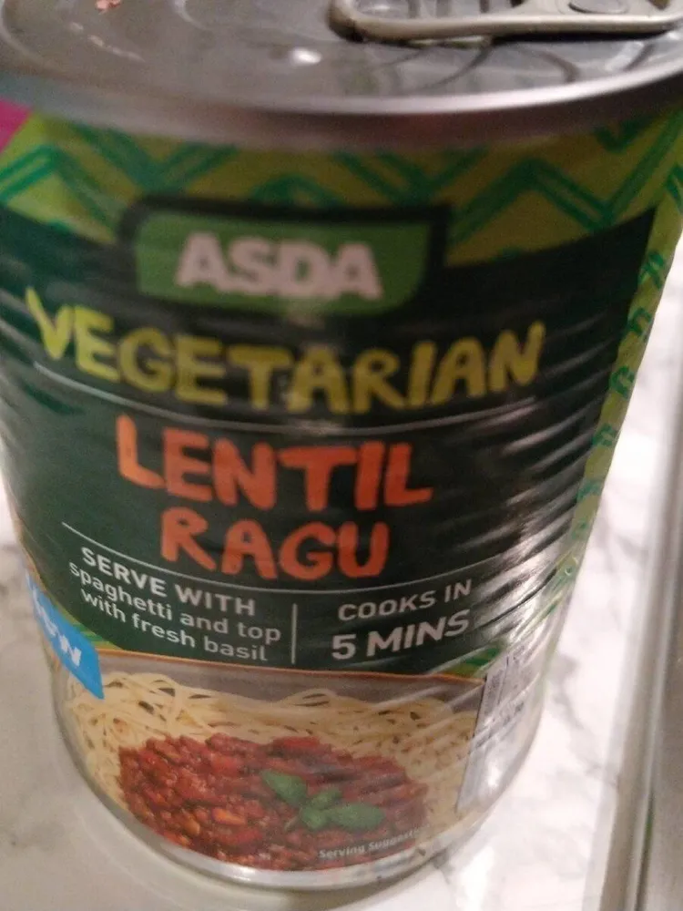 Vegetarian Lentil Ragu