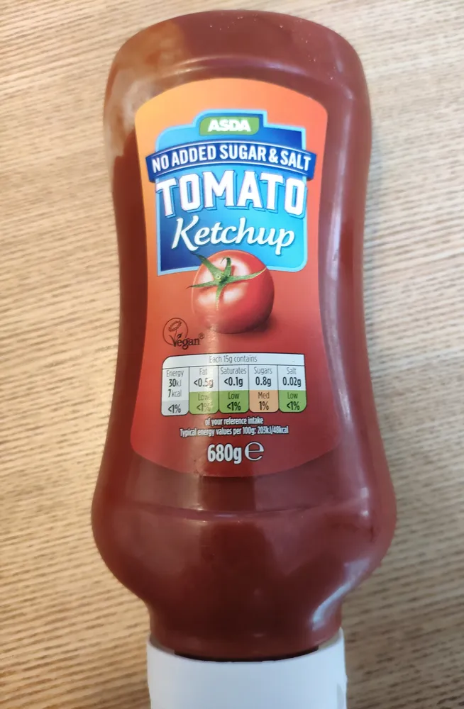 No added Sugar & Salt Tomato Ketchup