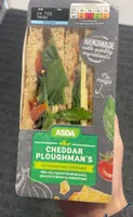Cheddar ploughman’s sandwich