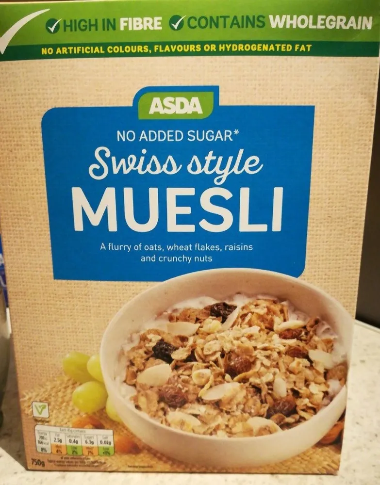 Swiss style Muesli