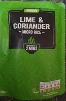 Lime and coriandre asda rice