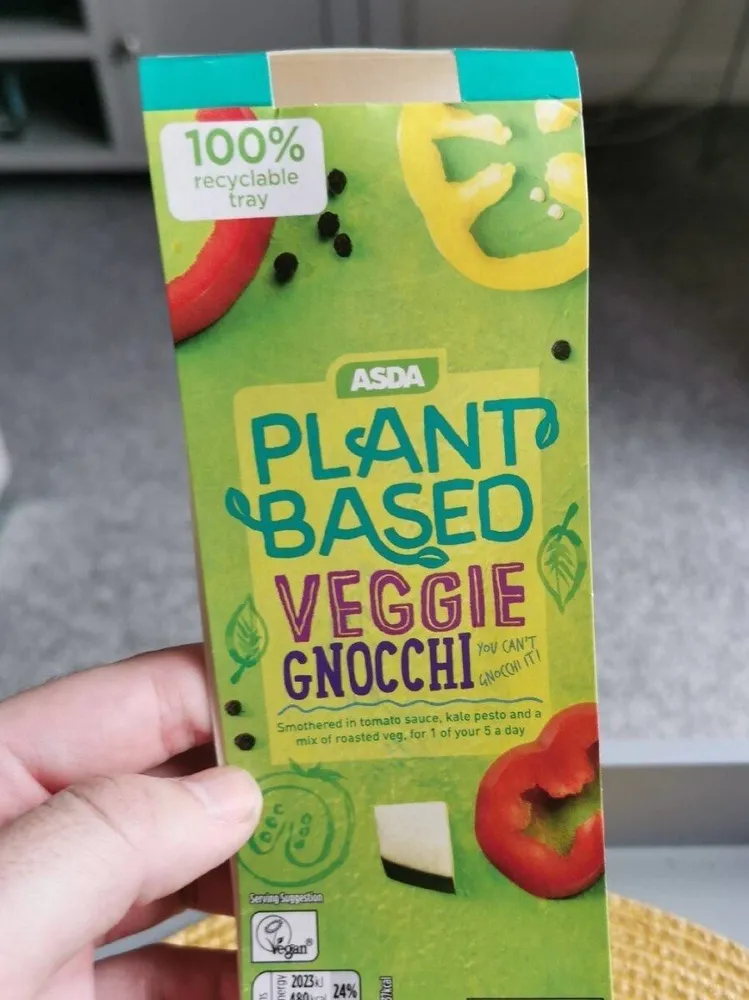 Plant based veggie gnocchi