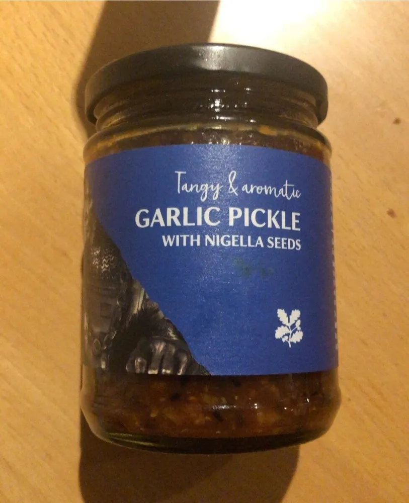 Tangy & Aromatic Garlic Pickle with Nigella seeds
