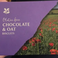 Gluten free chocolate & oat biscuit