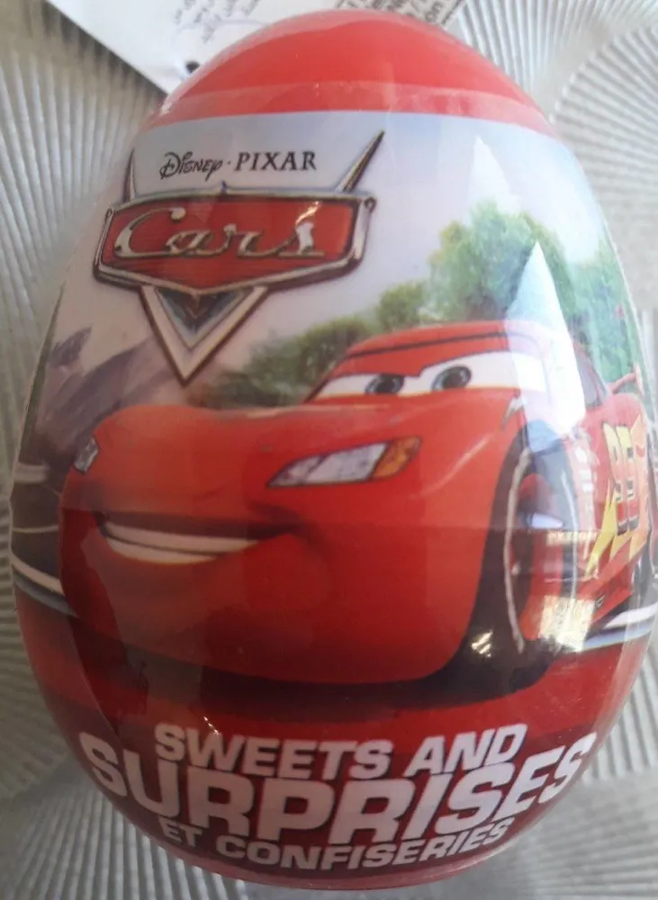 Cars Plastic Eggs
