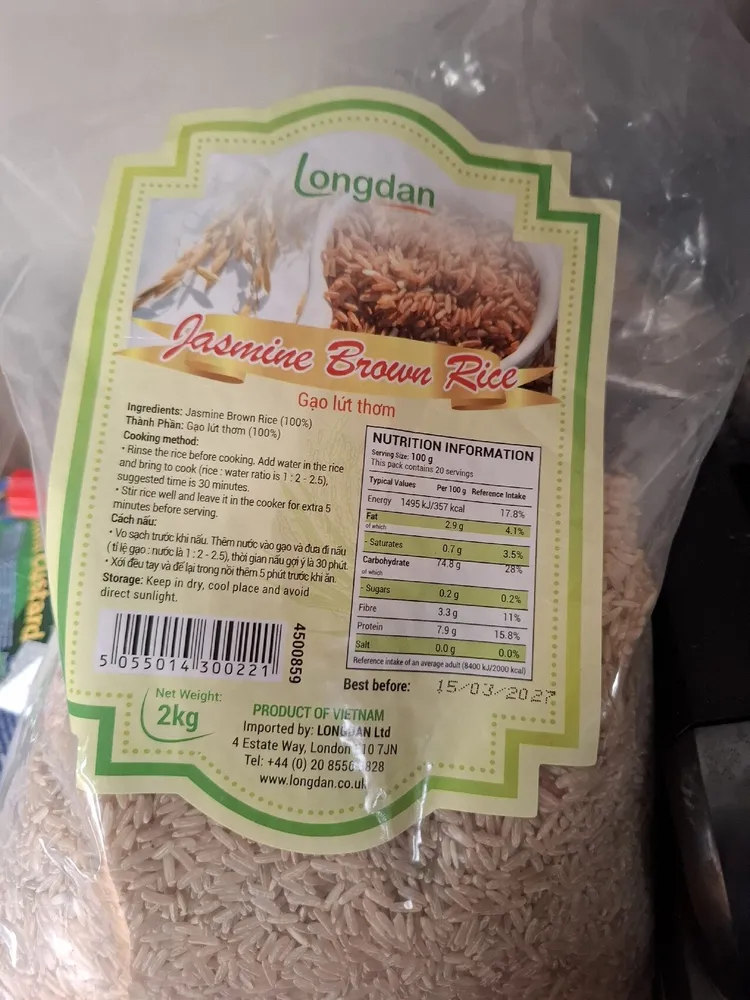 Jasmine Brown Rice