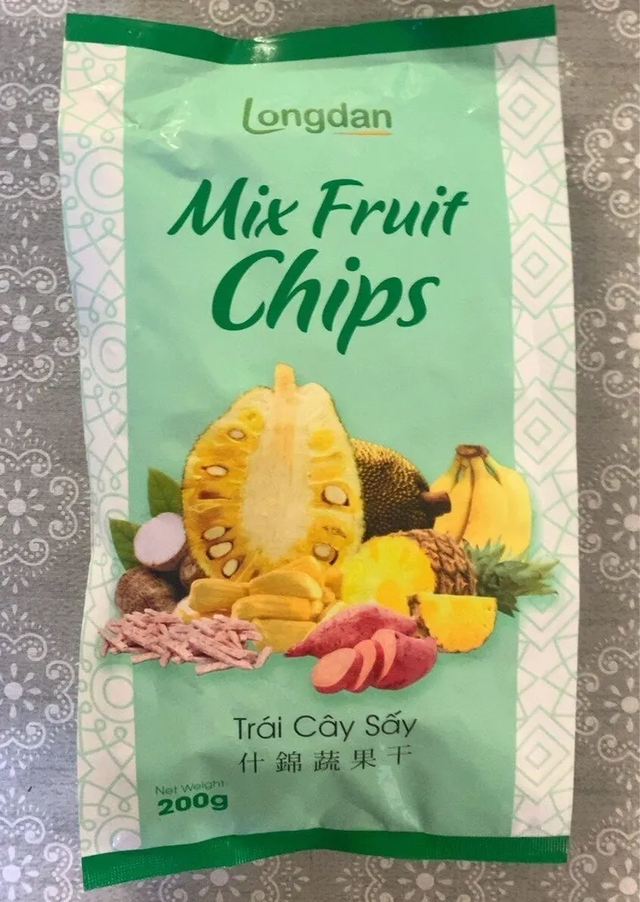 Mix fruit chips