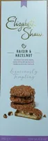 Raisin & hazelnut crisp biscuit