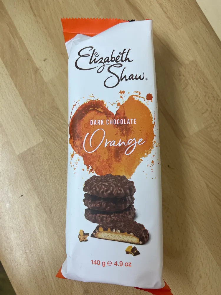 Dark chocolate orange