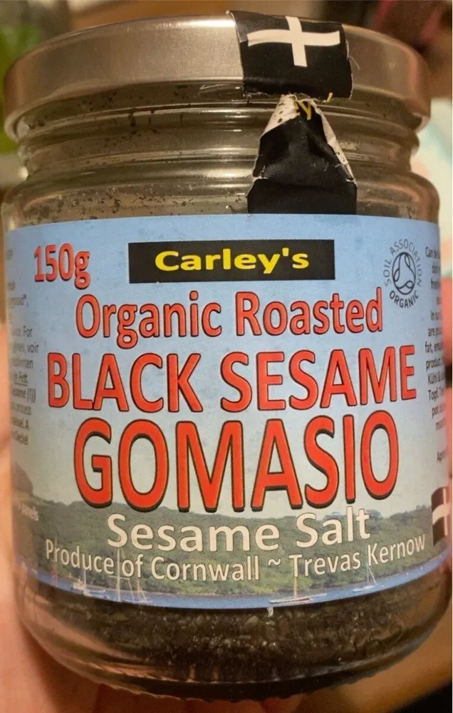 Black sesame gomasio