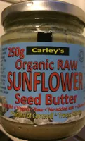 Organic raw sunflower seed butter