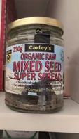 Organic raw mixed seed super spread