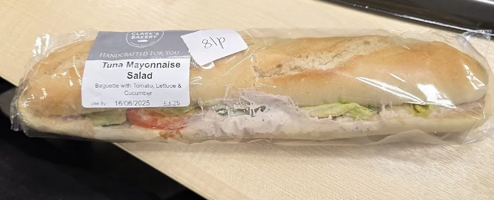 Tuna Mayonnaise Salad Baguette