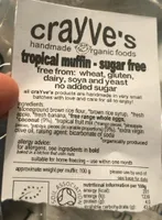 Tropical muffin - sugar free