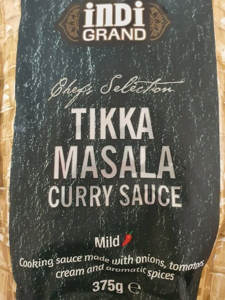tikka masala curry sauce