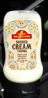 Soured cream topping