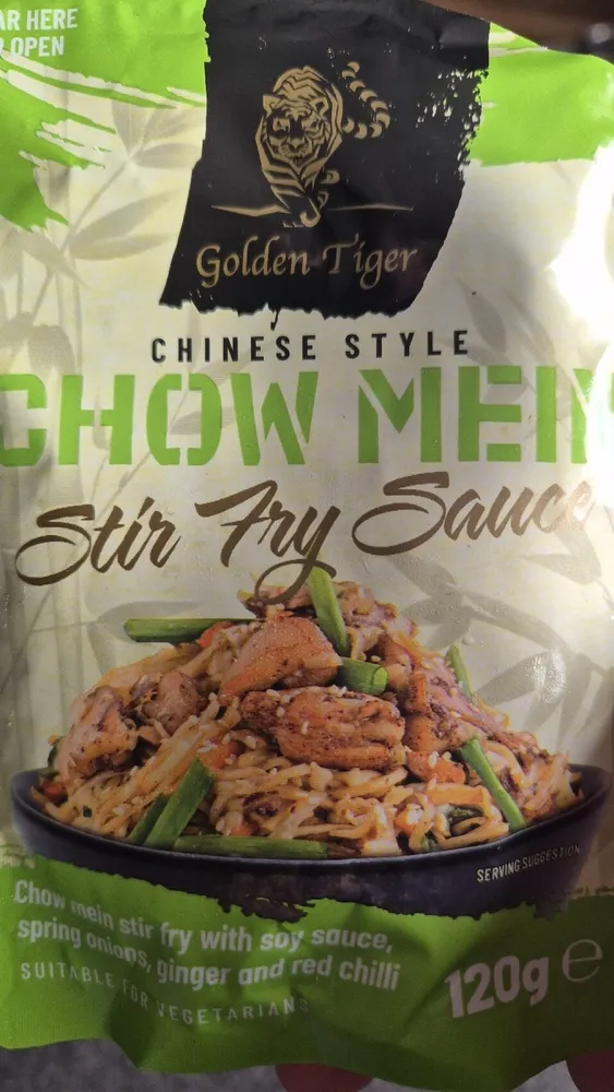 TEARPEN A Golden Tiger CHINESE STYLE CHOW MEIN Sti