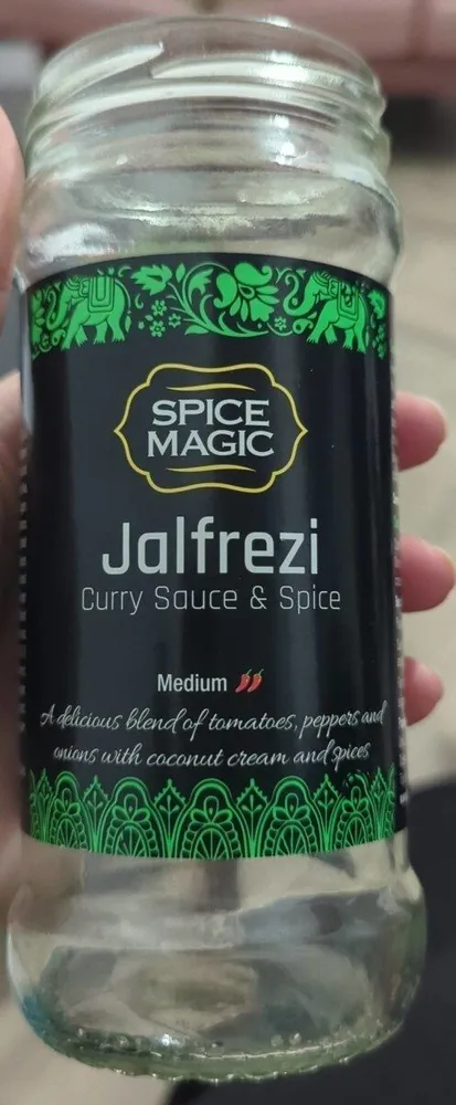 Jalfrezi curry sauce and spice