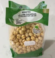 Roasted yellow chickpeas