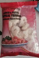 Cooked & Peeled Tropical Prawns