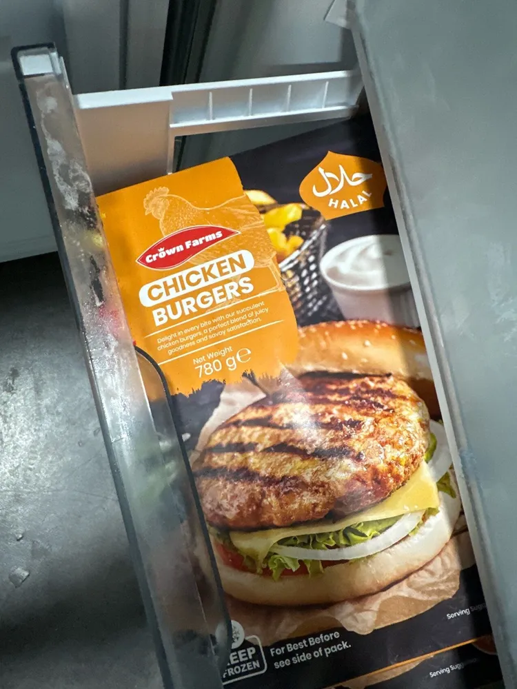 Chicken Burgers By Crown Farms