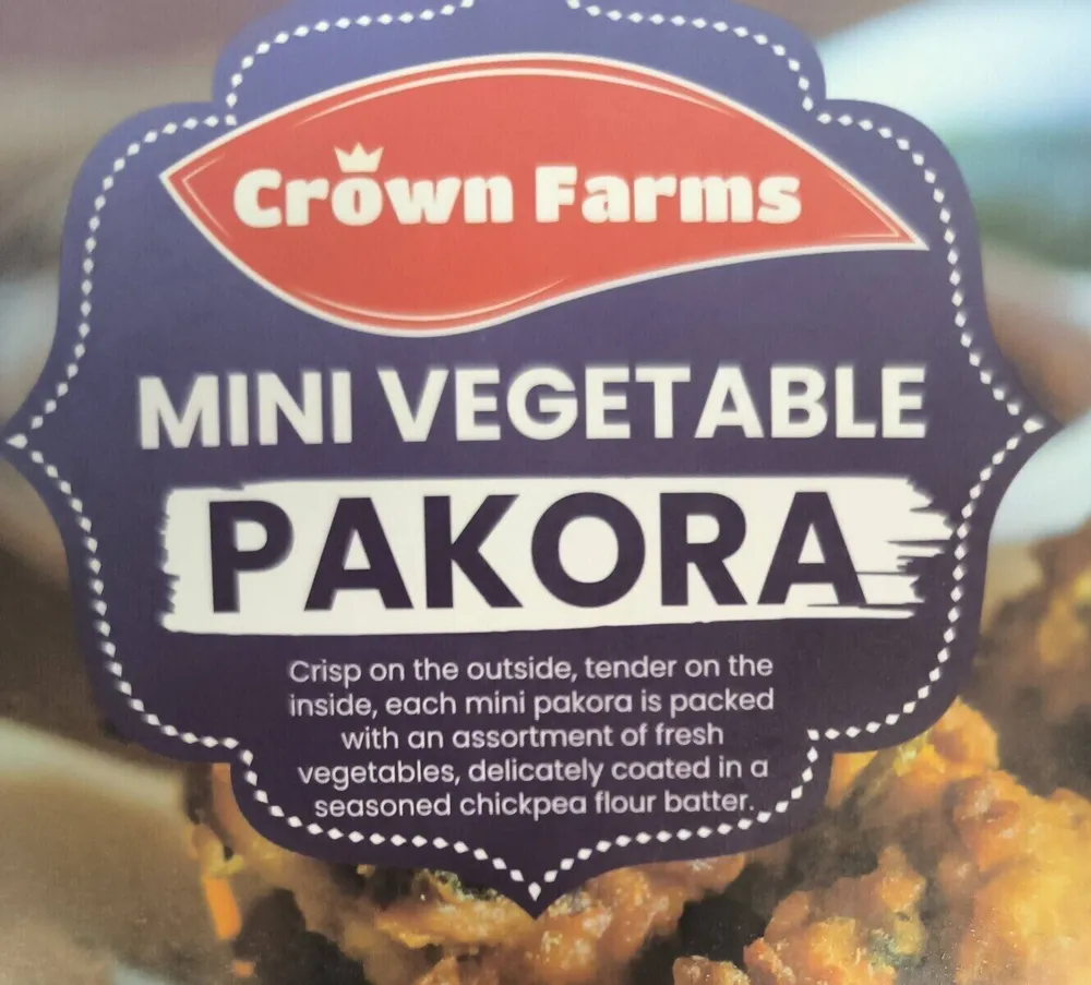 Mini vegetable pakora