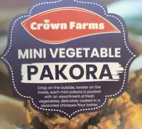 Mini vegetable pakora