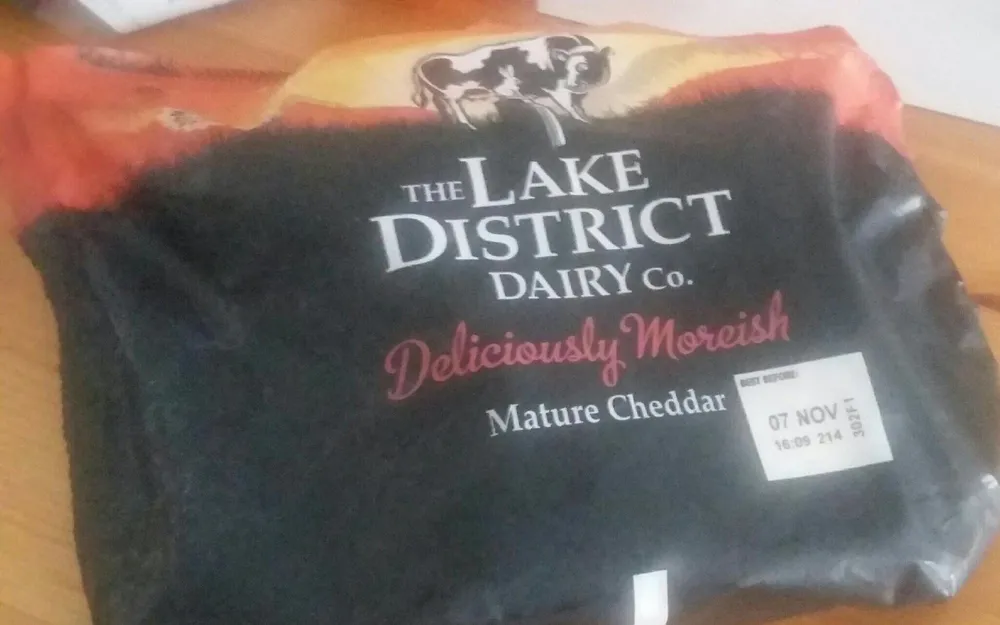The late district dairy co. Deciciously moreish mature chedder