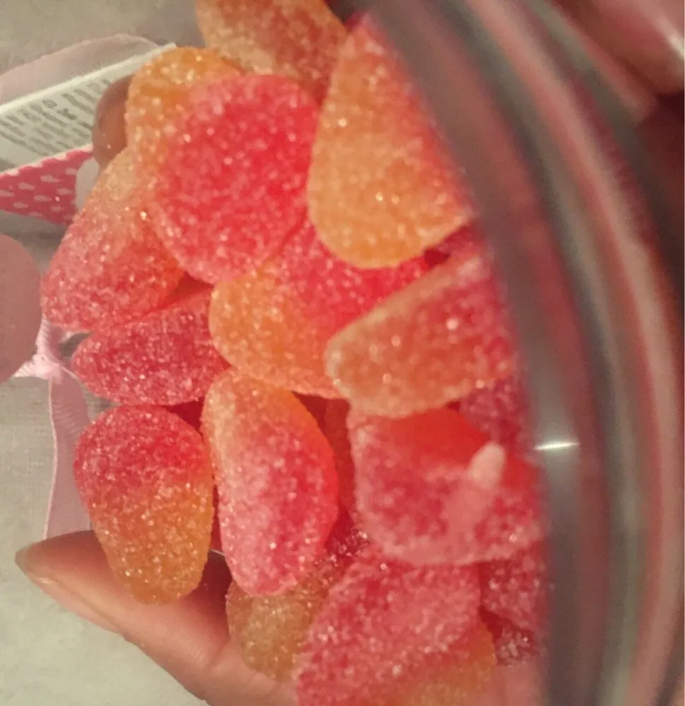 Peach hearts