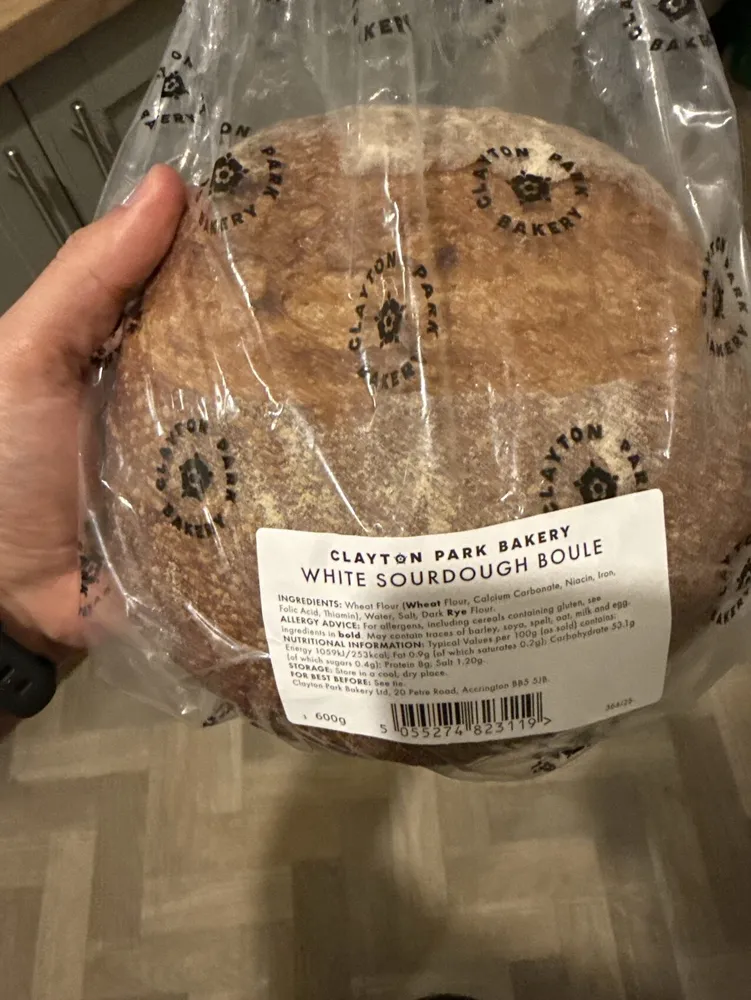 White Sourdough Boule