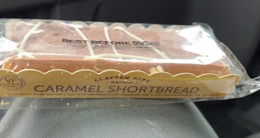 Caramel shortbread
