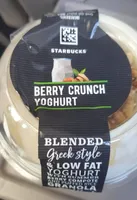 Berry crunch yoghurt