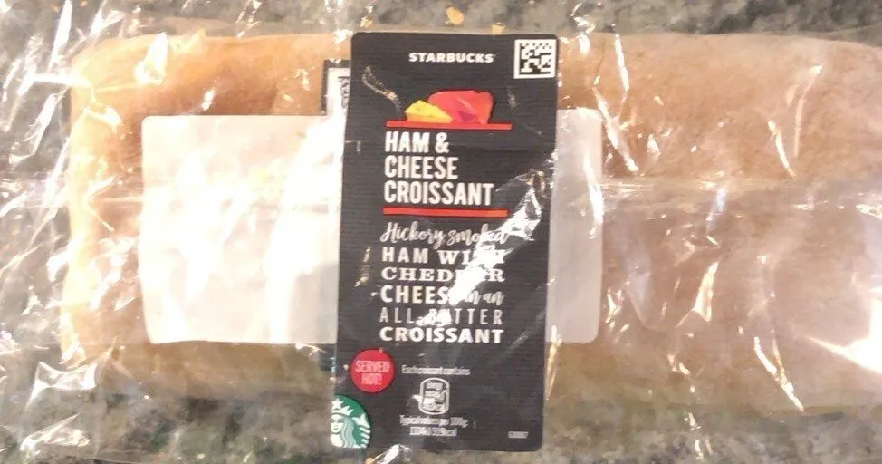 Ham and cheese croissant