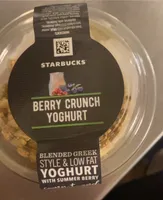 Berry crunch joghurt
