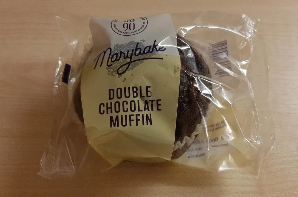 Double chocolate muffin
