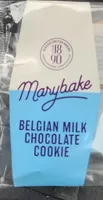 Belgian milk chocolate cookie