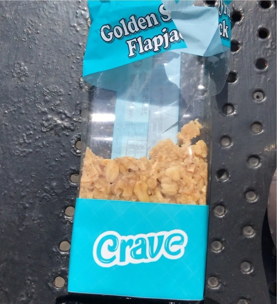 Golden syrup flapjack