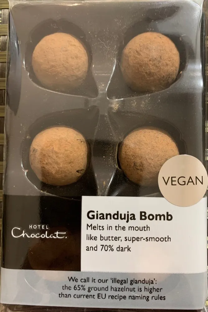 Gianduja Bombe