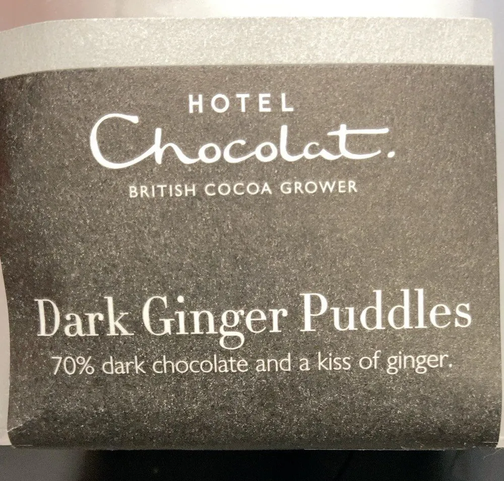Dark ginger puddles